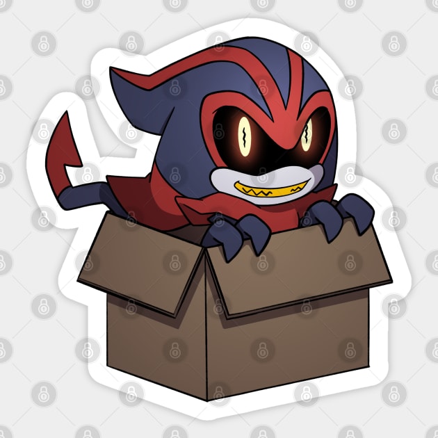 Eclipse in a Box Sticker by Firestorm Fox